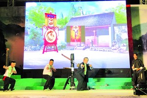 “苦練蔡李佛”節目。