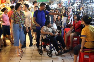 濱城市場是本市的旅遊好去處之一。