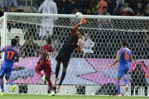 卡塔爾0-0印度。