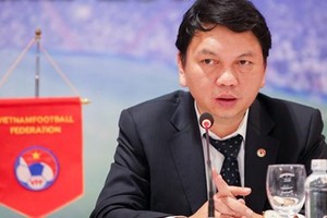 越南足球聯合會秘書長黎懷英。