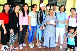 胡志明市台灣學校關愛孤兒