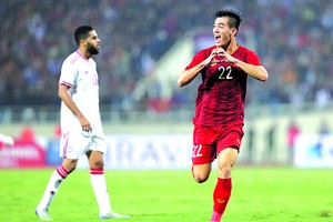 進靈為越南隊攻進唯一一球。