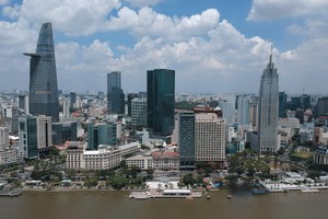 市中心區一隅。