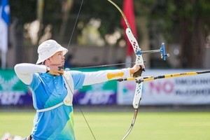 射箭運動員祿氏桃。