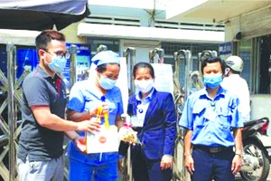 大發食品公司響應抗疫活動