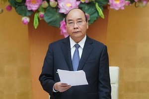 政府總理阮春福主持會議。