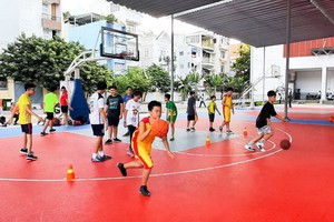 豐山體育中心培養籃運新苗。