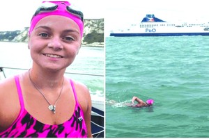 里瓦德完成橫渡英倫海峽壯舉。