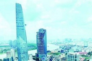 本市中心一瞥。