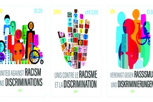 “消除種族歧視國際日”郵票面世