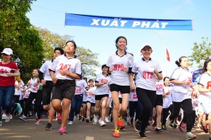 2021年全民健康奧林匹克跑步日。