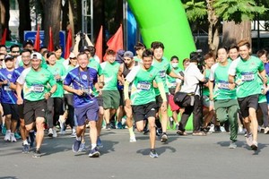 奧林匹克跑步日活動啟動儀式在本市舉行。