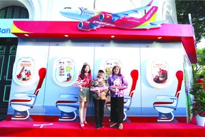 　　越捷航空推出為乘客服務的優惠 活動。