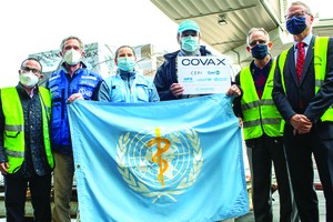 今年3月，聯合國和厄瓜多爾政府官員通過新冠疫苗全球獲取機制接收了第一批疫苗。