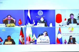 第十四屆湄公河-日本合作外長會議以視頻形式舉行。