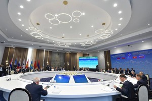 （圖源：吉爾吉斯斯坦卡巴爾通訊社） 