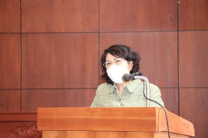 市越南祖國陣線委員會主席蘇氏碧珠（圖源：互聯網） 