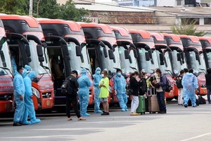 民眾要返回本市必須具有出發地省、市人委會的書面許可，或本市 交通運輸廳的許可文本。