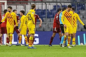 18年來，巴薩第一次將無法出現在歐冠淘汰賽的舞台上。