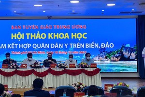 國防部昨(10)日上午在本市與中央宣教部、《越南共產黨電子報》配合舉行“30年軍民醫療在海洋與海島相結合”科學研討會。