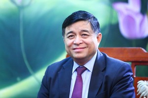 計劃與投資部長阮志勇。