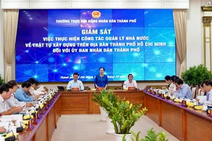 Chủ tịch HĐND TPHCM Nguyễn Thị Lệ: Làm rõ trách nhiệm để xảy ra vi phạm trật tự xây dựng 