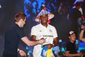 Didier Drogba trong sự kiện hôm 9-12