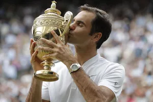 Roger Federer đã 8 lần đăng quang Wimbledon