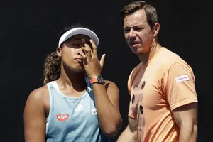 Naomi Osaka và Sascha Bajin