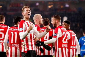 Niềm vui chiến thắng của PSV