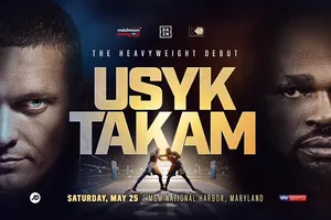 Trận Usyk - Takam sẽ diễn ra vào ngày 25-5