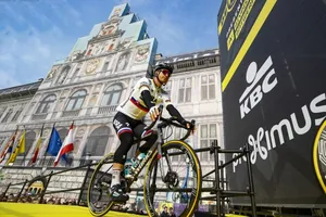 Peter Sagan ở buổi ra mắt Tour of Flanders 2019