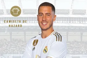 Hazard sẽ mặc áo số 7 ở Real