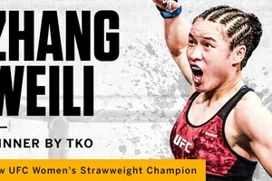 UFC: Đấng mày râu chưa thấy, “nữ trung hào kiệt” Weili đã mang tự hào về cho làng võ Trung Quốc