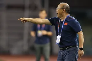 HLV Park Hang Seo vẫn muốn thắng Indonesia ở chung kết (Ảnh Dũng Phương)