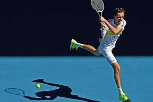 Một trong hai bộ đôi người Nga - Daniil Medvedev