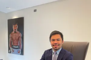 Văn phòng Thượng nghị sĩ của Pacquiao vẫn rất đậm chất quyền Anh