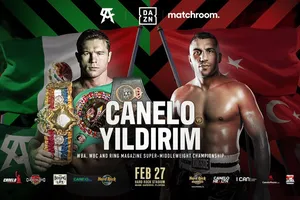 Hình ảnh quảng bá trận Canelo - Yildirim