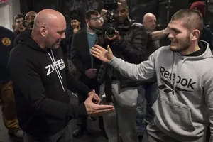 Khabib và White, họ đã tạm biệt nhau như những người đàn ông