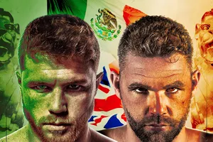 Hình ảnh quảng bá trận Canelo vs Billy Joe