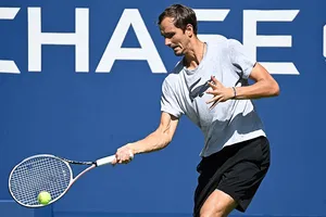 Medvedev tập luyện ở US Open