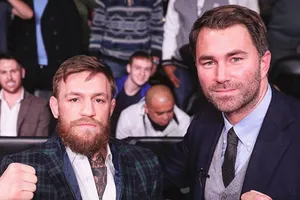 Eddie Hearn và Conor McGregor