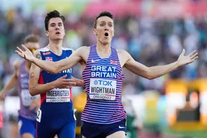 Jake Wightman cũng ngạc nhiên với chiến thắng của mình