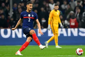 Saliba trong màu áo tuyển Pháp