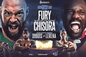 Hình ảnh quảng bá trận Fury vs Chisora