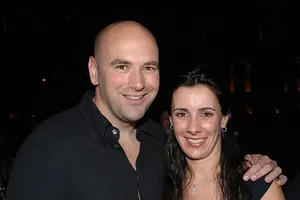 Dana White và vợ của mình, bà Ann White