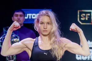 Dukadova ở sự kiện UFC 294