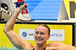 Nụ cười chiến thắng của Sjostrom