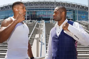 AJ đối mặt Dubois ở mặt tiền SVĐ Wembley