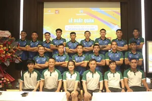 Tập thể Nghiêm Phạm Holdings trong buổi Lễ xuất quân